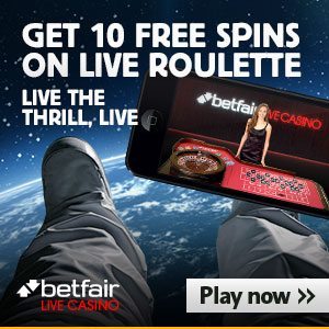 betfair casino 50 free spins