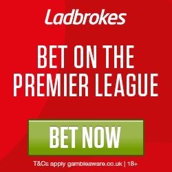 Bet on the Premier League at Ladbrokes!