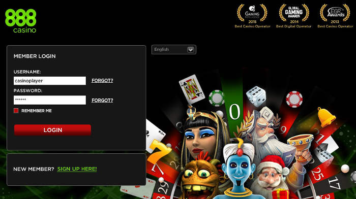 casino 888 login